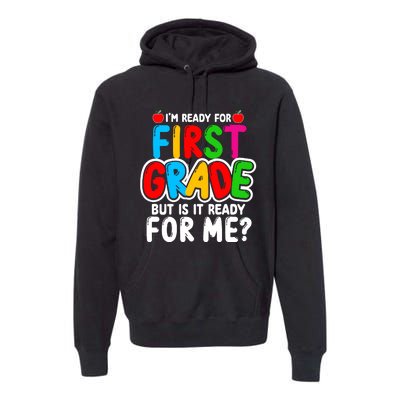 First Grade Back To School Premium Hoodie