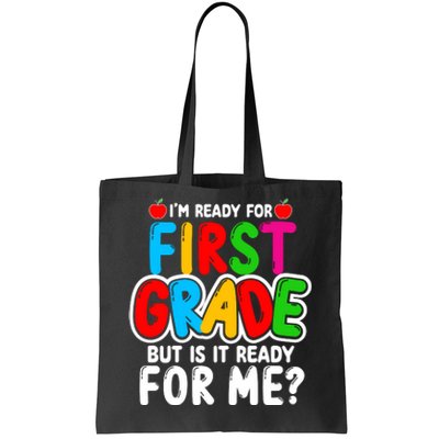 First Grade Back To School Tote Bag