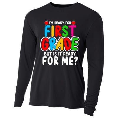 First Grade Back To School Cooling Performance Long Sleeve Crew