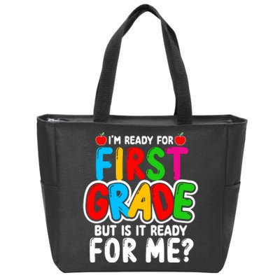 First Grade Back To School Zip Tote Bag