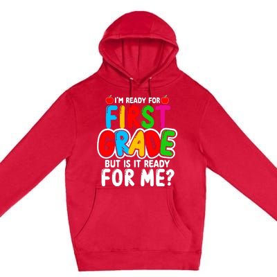 First Grade Back To School Premium Pullover Hoodie