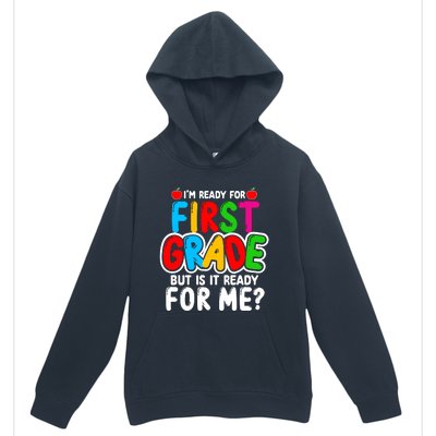 First Grade Back To School Urban Pullover Hoodie