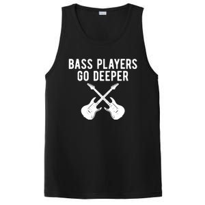 Funny Guitar Bass Players Go Deeper Guitarist PosiCharge Competitor Tank