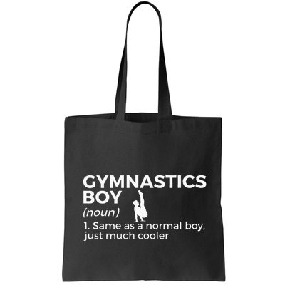 Funny Gymnastics Boy Definition Gymnast Bag