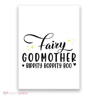 Fairy Godmother Bippity Boppity Boo Mothers Day Poster