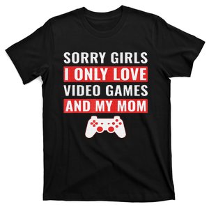 Funny Gamer Boys Valentines Day Shirt for  Video Games T-Shirt