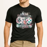 Funny Gamer Button Mashing Legend Cooling Performance Crew T-Shirt