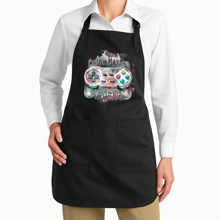 Funny Gamer Button Mashing Legend Apron