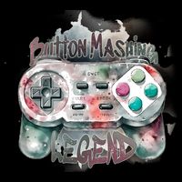 Funny Gamer Button Mashing Legend Apron
