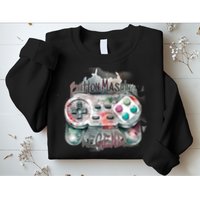 Funny Gamer Button Mashing Legend Sweatshirt