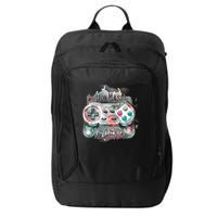 Funny Gamer Button Mashing Legend City Backpack