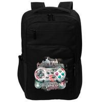 Funny Gamer Button Mashing Legend Impact Tech Backpack