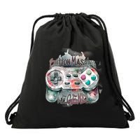 Funny Gamer Button Mashing Legend Drawstring Bag