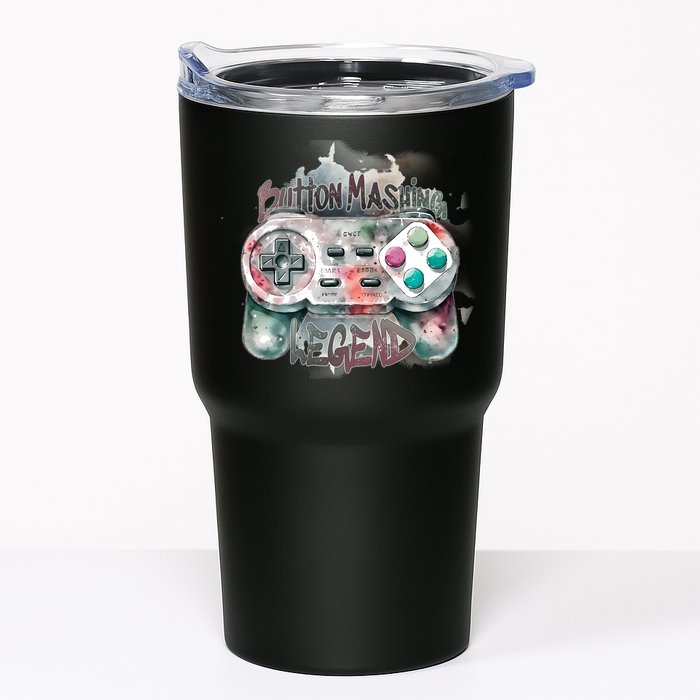Funny Gamer Button Mashing Legend Tumbler