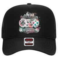 Funny Gamer Button Mashing Legend Trucker Hat