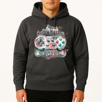 Funny Gamer Button Mashing Legend Hoodie