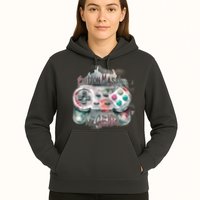 Funny Gamer Button Mashing Legend Hoodie