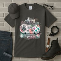 Funny Gamer Button Mashing Legend Tall T-Shirt