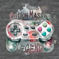 Funny Gamer Button Mashing Legend Tall T-Shirt