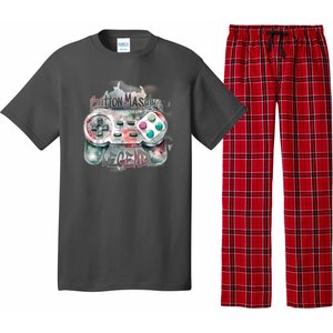 Funny Gamer Button Mashing Legend Pajama Set