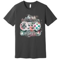 Funny Gamer Button Mashing Legend Premium T-Shirt