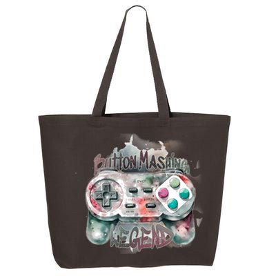 Funny Gamer Button Mashing Legend 25L Jumbo Tote