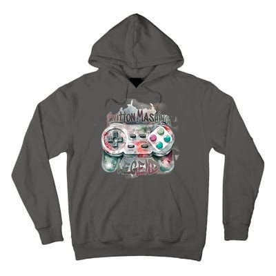 Funny Gamer Button Mashing Legend Tall Hoodie