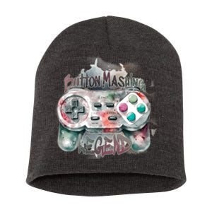 Funny Gamer Button Mashing Legend Short Acrylic Beanie