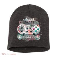 Funny Gamer Button Mashing Legend Short Acrylic Beanie