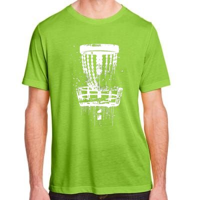 Frisbee Golf Basket Chainz Frolf Course Disc Golf Basket Cute Gift Adult ChromaSoft Performance T-Shirt