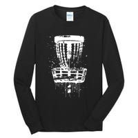 Frisbee Golf Basket Chainz Frolf Course Disc Golf Basket Cute Gift Tall Long Sleeve T-Shirt