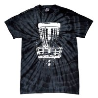 Frisbee Golf Basket Chainz Frolf Course Disc Golf Basket Cute Gift Tie-Dye T-Shirt