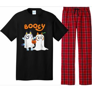 Funny Ghost Booey Halloween Spooky Season Pajama Set