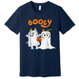 Funny Ghost Booey Halloween Spooky Season Premium T-Shirt