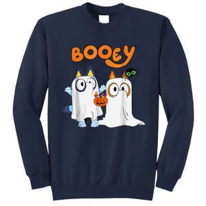 Funny Ghost Booey Halloween Spooky Season Tall Sweatshirt