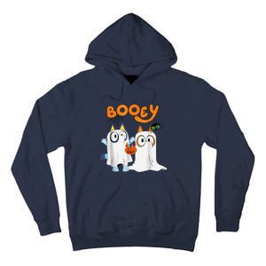 Funny Ghost Booey Halloween Spooky Season Tall Hoodie