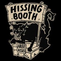Funny Goth Black Cat Hissing Booth For Cat Moms & Cat Dads Wool Snapback Cap