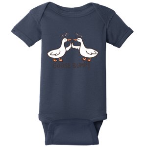 Funny Goose Bumps Baby Bodysuit