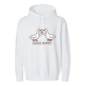 Funny Goose Bumps Garment-Dyed Fleece Hoodie