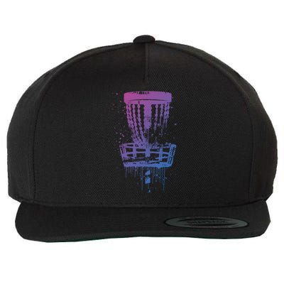 Frisbee Golf Basket Chainz Frolf Course Disc Golf Basket Gift Wool Snapback Cap