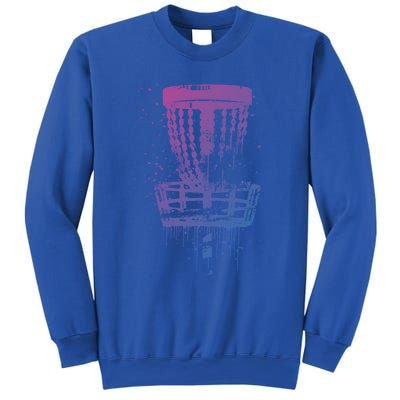 Frisbee Golf Basket Chainz Frolf Course Disc Golf Basket Gift Sweatshirt