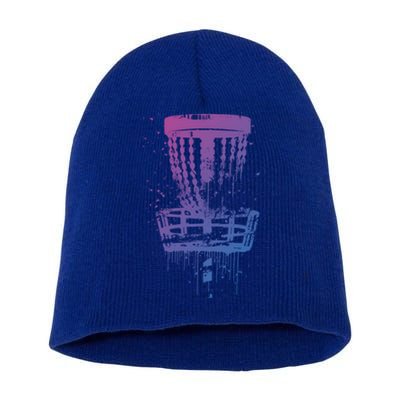 Frisbee Golf Basket Chainz Frolf Course Disc Golf Basket Gift Short Acrylic Beanie