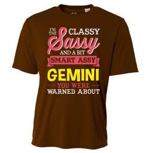 Funny GEMINI Birthday Zodiac Sign Classy Cooling Performance Crew T-Shirt