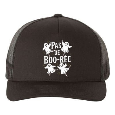 Funny Ghost Ballet Pas De Boo Halloween Dance Yupoong Adult 5-Panel Trucker Hat