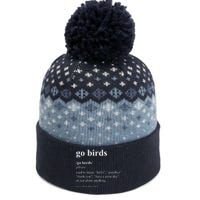 Funny Go Birds Definition Philadelphia Football The Baniff Cuffed Pom Beanie