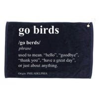 Funny Go Birds Definition Philadelphia Football Grommeted Golf Towel