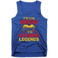 Funny Gamer Brother Video Games Brothers Sons Vintage Gift Tank Top