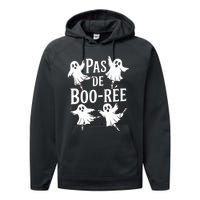 Funny Ghost Ballet Pas De Boo Halloween Dance Performance Fleece Hoodie