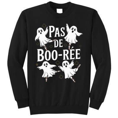 Funny Ghost Ballet Pas De Boo Halloween Dance Sweatshirt