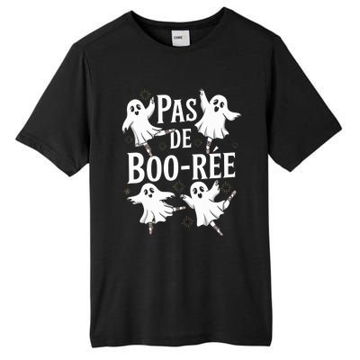 Funny Ghost Ballet Pas De Boo Halloween Dance Tall Fusion ChromaSoft Performance T-Shirt